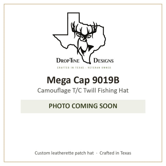 Photo coming soon: Mega Cap 9019B Camouflage T/C Twill Fishing Hat