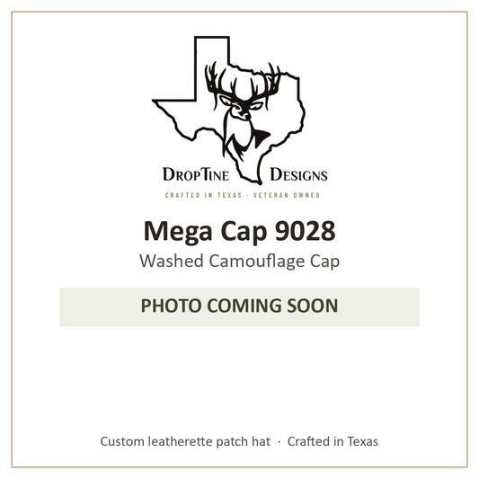 Photo coming soon: Mega Cap 9028 Washed Camouflage Cap