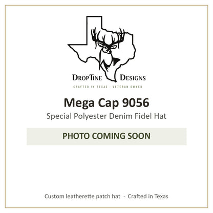 Photo coming soon: Mega Cap 9056 Special Polyester Denim Fidel Hat