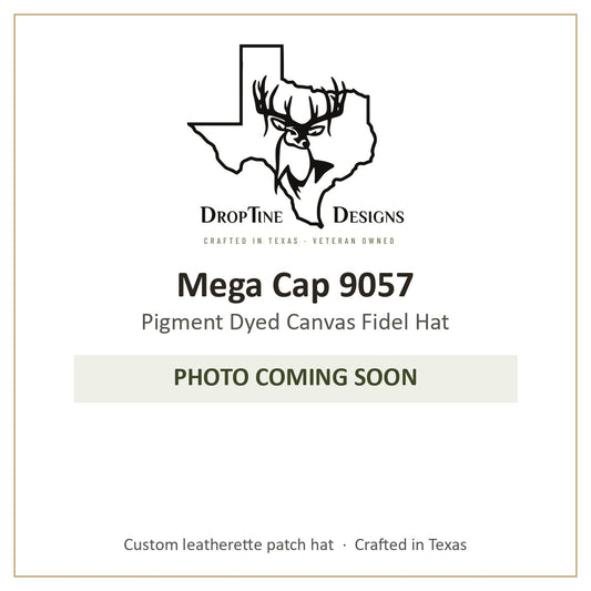 Photo coming soon: Mega Cap 9057 Pigment Dyed Canvas Fidel Hat