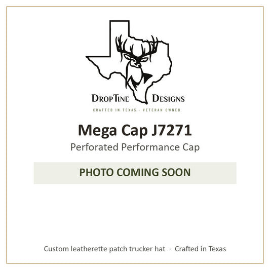 Photo coming soon: Mega Cap J7271 Perforated Performance Cap
