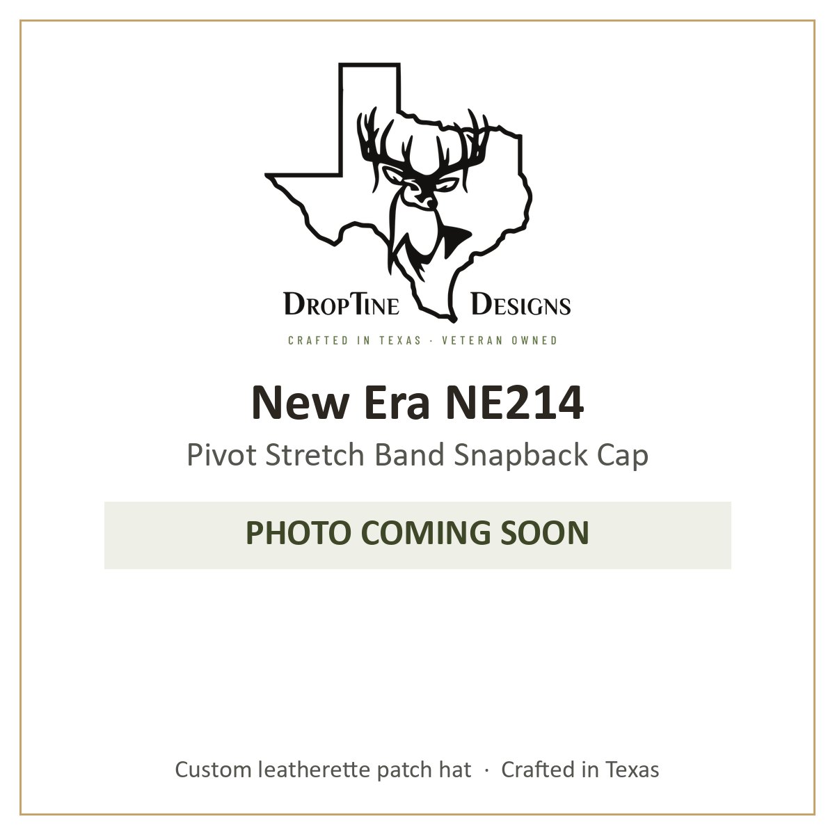 Photo coming soon: New Era NE214 Pivot Stretch Band Snapback Cap