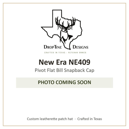 Photo coming soon: New Era NE409 Pivot Flat Bill Snapback Cap