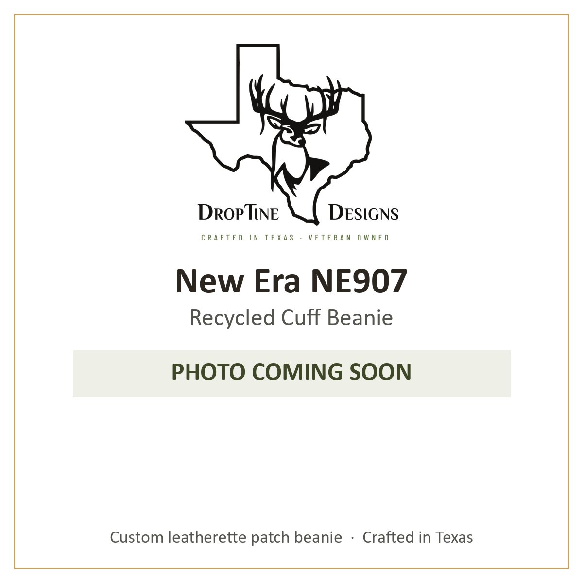 Photo coming soon: New Era NE907 Recycled Cuff Beanie