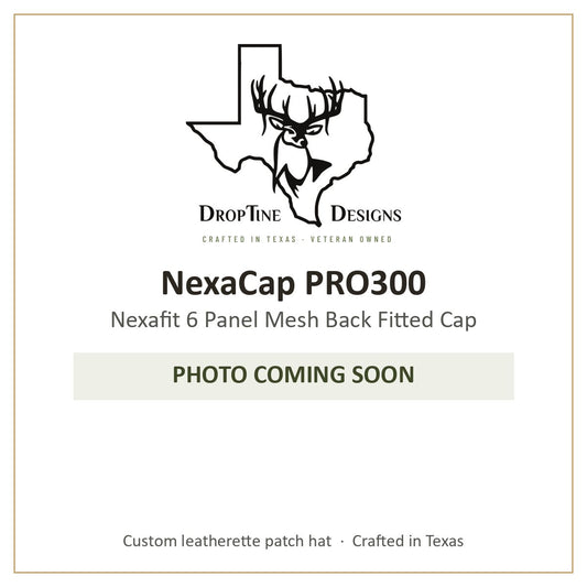 Photo coming soon: NexaCap PRO300 Nexafit 6 Panel Mesh Back Fitted Cap
