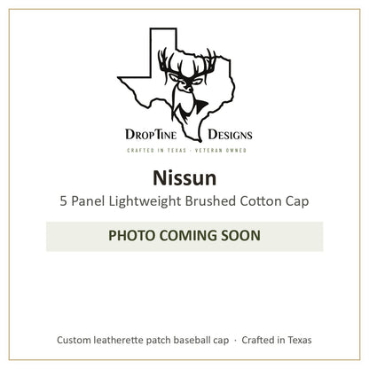 Photo coming soon: Nissun 5 Panel Lightweight Brushed Cotton Cap