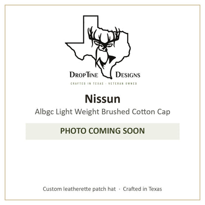 Photo coming soon: Nissun Albgc Light Weight Brushed Cotton Cap