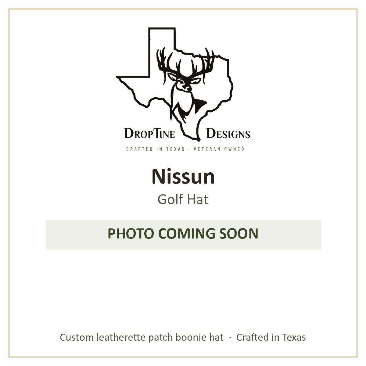 Photo coming soon: Nissun Golf Hat