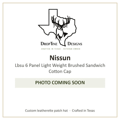 Photo coming soon: Nissun Lbsu 6 Panel Light Weight Brushed Sandwich Cotton Cap