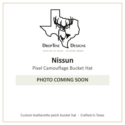 Photo coming soon: Nissun Pixel Camouflage Bucket Hat