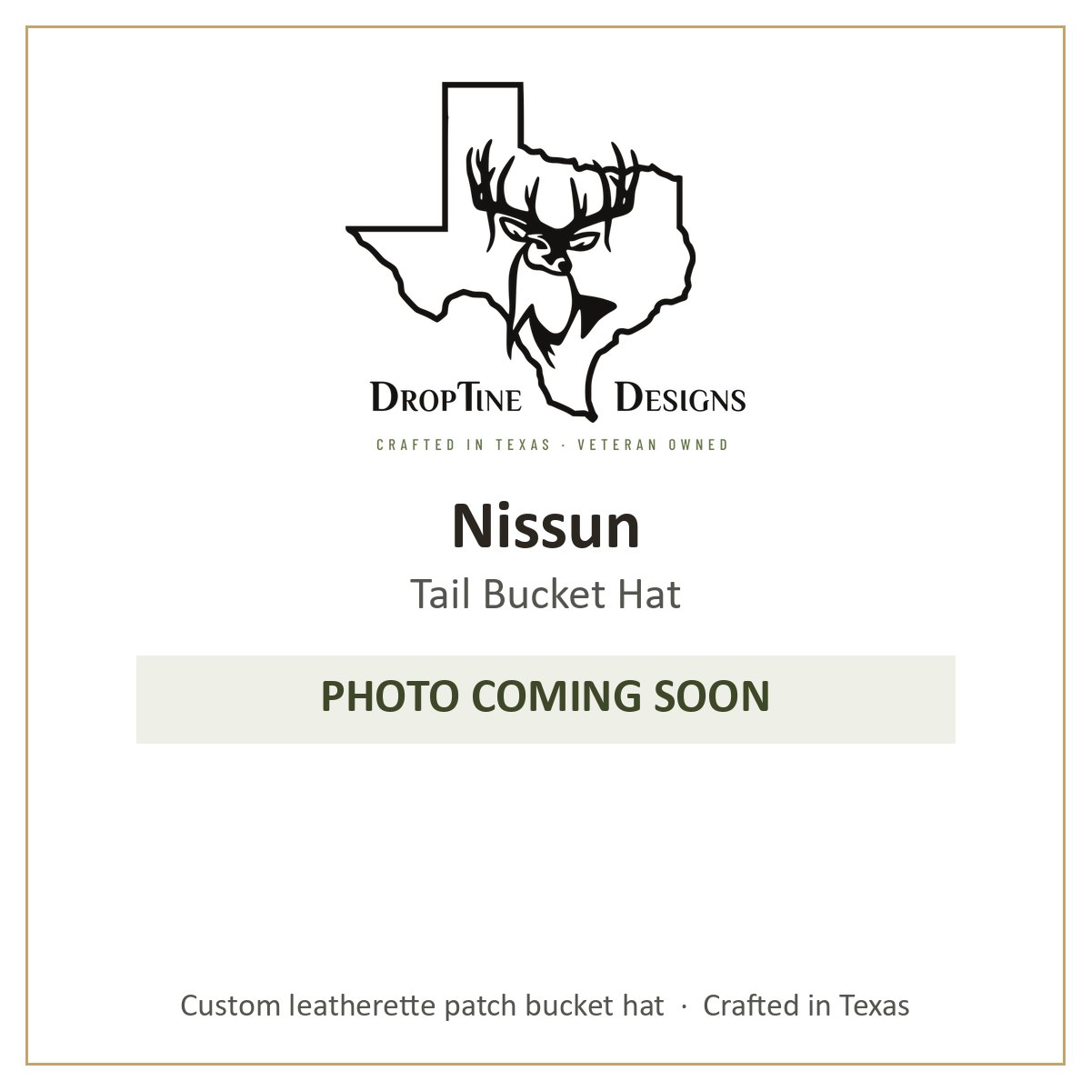 Photo coming soon: Nissun Tail Bucket Hat