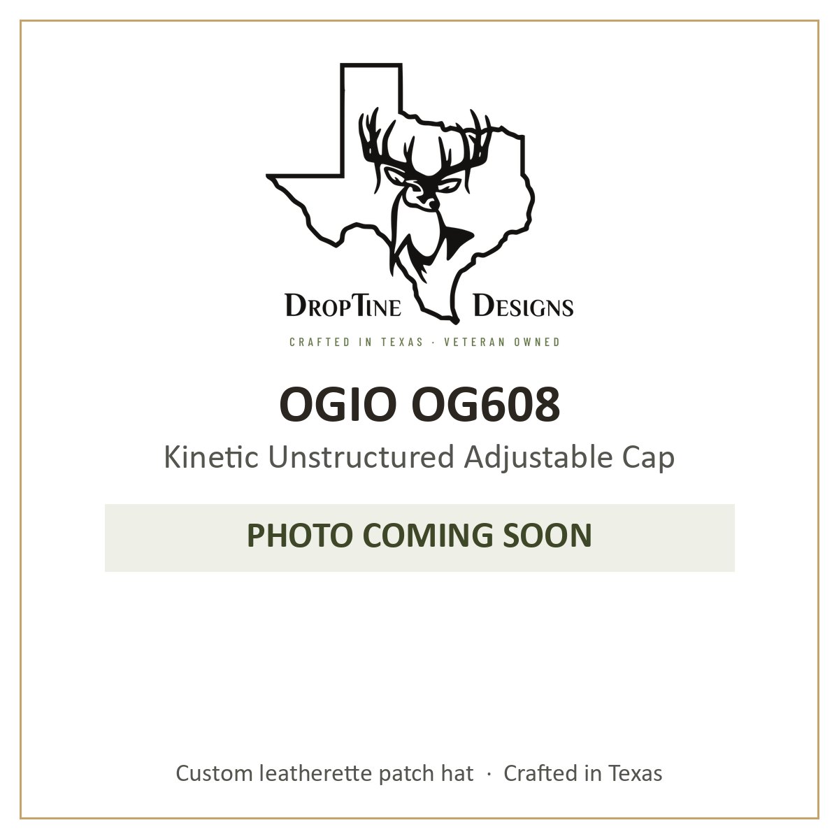 Photo coming soon: OGIO OG608 Kinetic Unstructured Adjustable Cap