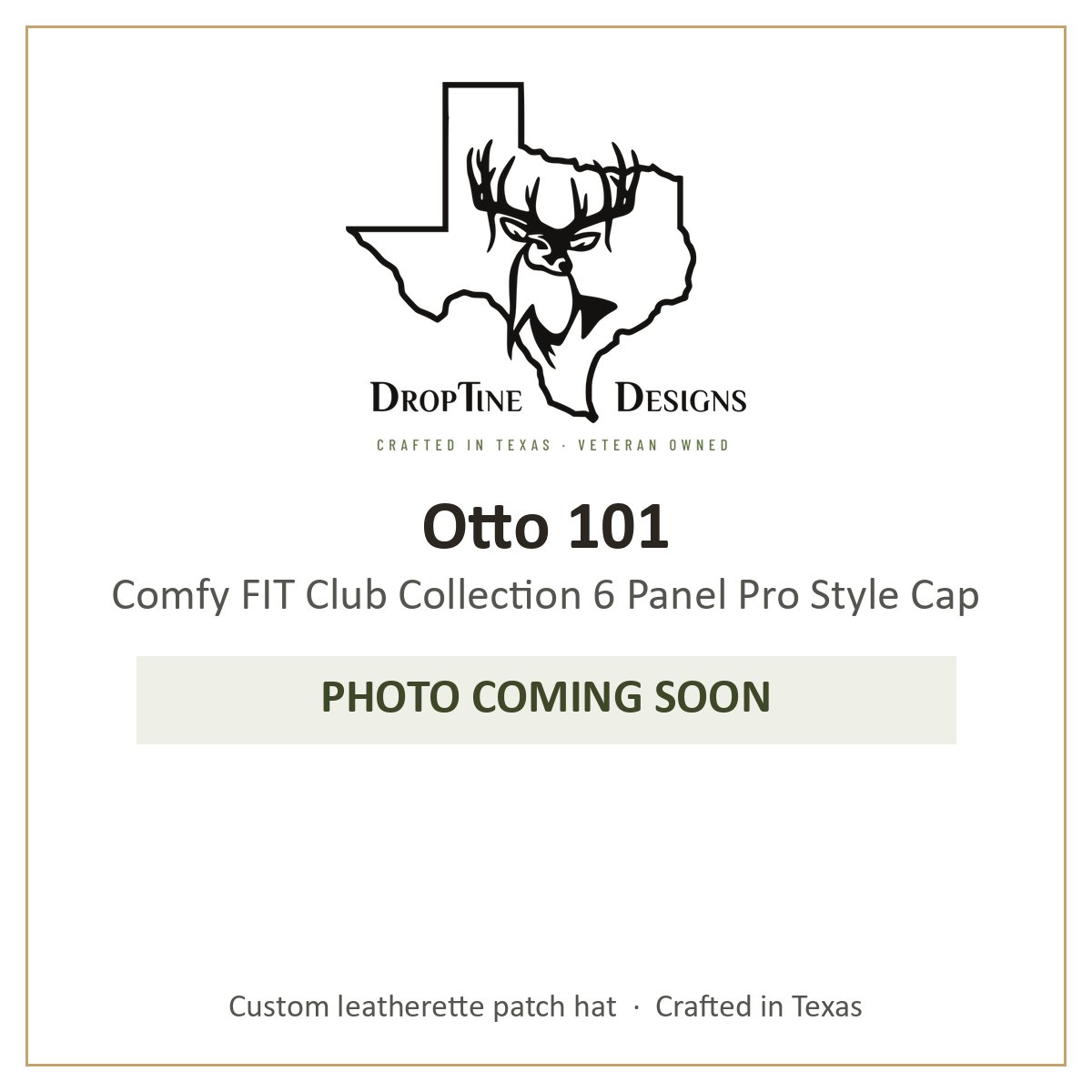 Photo coming soon: Otto 101 Comfy FIT Club Collection 6 Panel Pro Style Cap