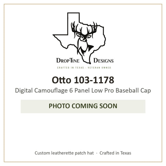 Photo coming soon: Otto 103-1178 Digital Camouflage 6 Panel Low Pro Baseball Cap