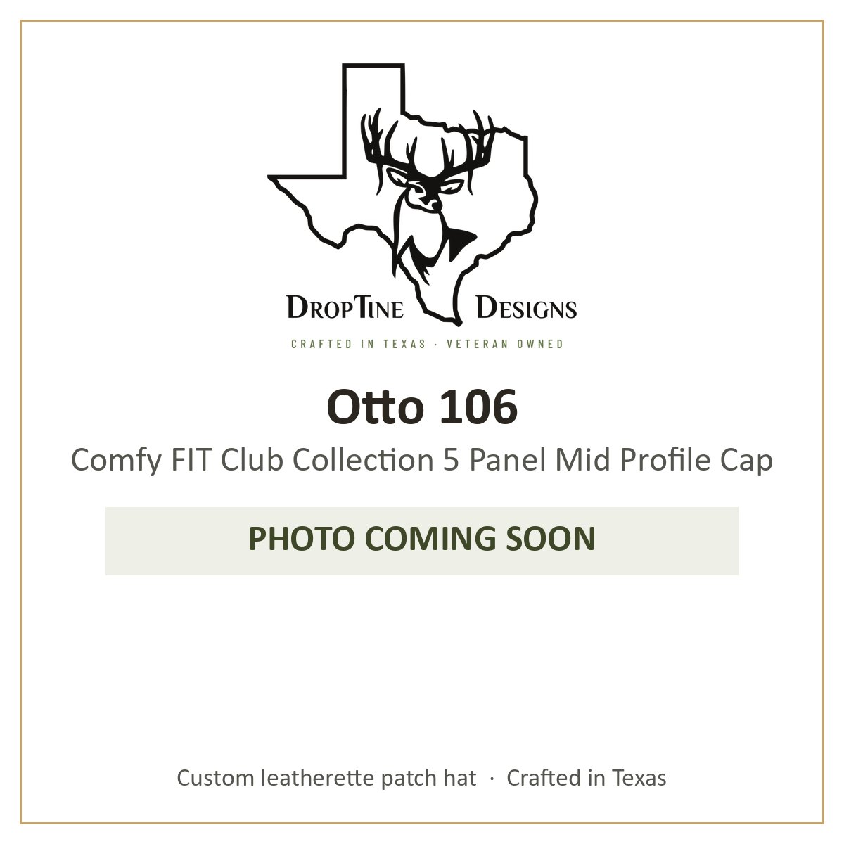 Photo coming soon: Otto 106 Comfy FIT Club Collection 5 Panel Mid Profile Cap
