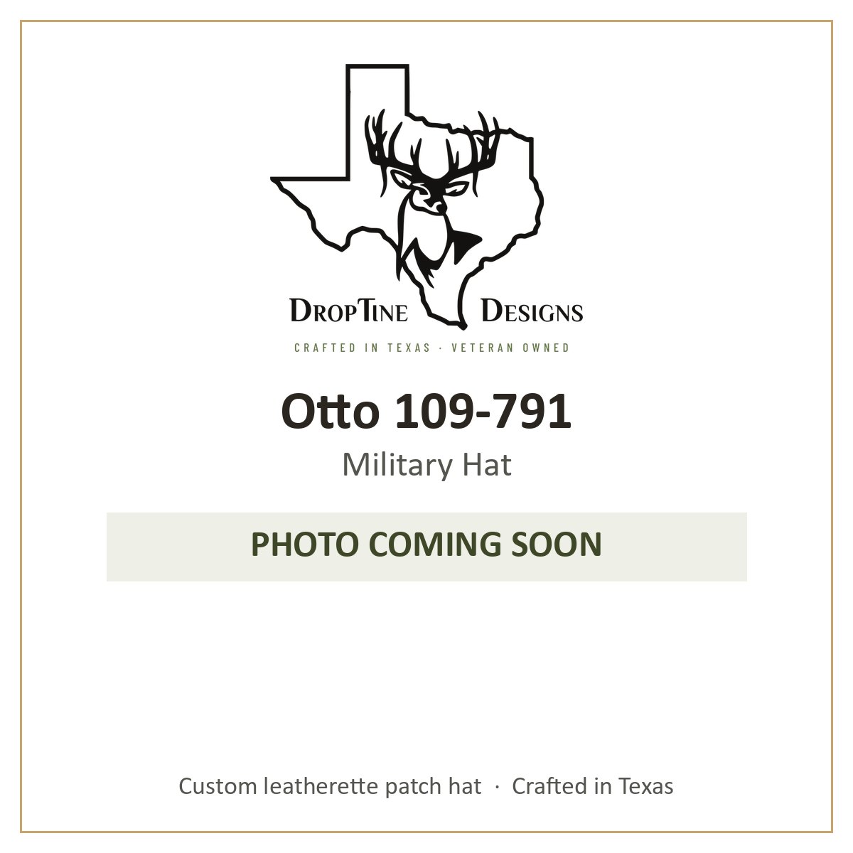 Photo coming soon: Otto 109-791 Military Hat