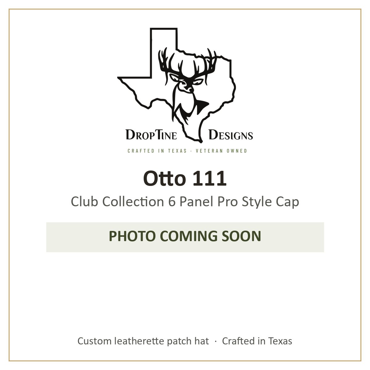 Photo coming soon: Otto 111 Club Collection 6 Panel Pro Style Cap