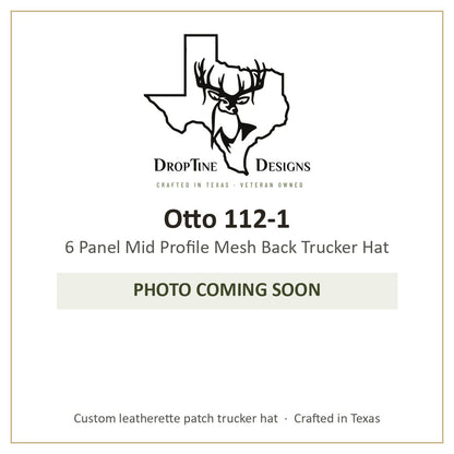 Photo coming soon: Otto 112-1 6 Panel Mid Profile Mesh Back Trucker Hat