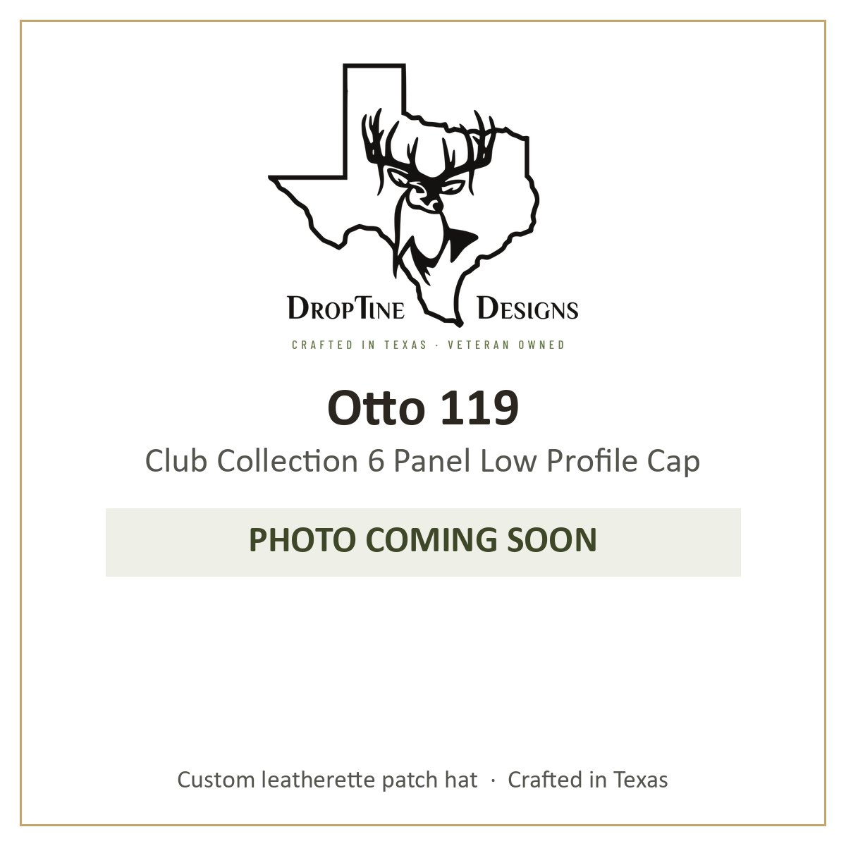 Photo coming soon: Otto 119 Club Collection 6 Panel Low Profile Cap