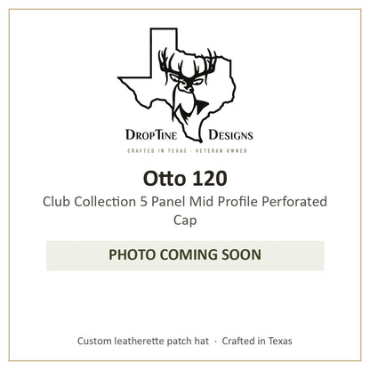 Photo coming soon: Otto 120 Club Collection 5 Panel Mid Profile Perforated Cap