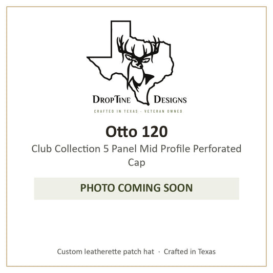 Photo coming soon: Otto 120 Club Collection 5 Panel Mid Profile Perforated Cap