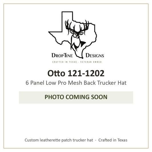 Photo coming soon: Otto 121-1202 6 Panel Low Pro Mesh Back Trucker Hat
