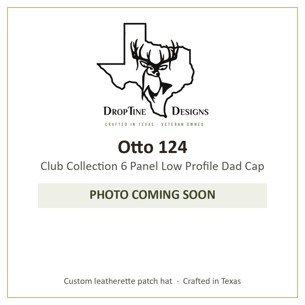 Photo coming soon: Otto 124 Club Collection 6 Panel Low Profile Dad Cap