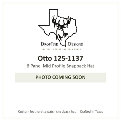 Photo coming soon: Otto 125-1137 6 Panel Mid Profile Snapback Hat