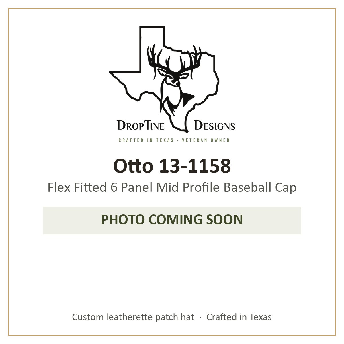 Photo coming soon: Otto 13-1158 Flex Fitted 6 Panel Mid Profile Baseball Cap