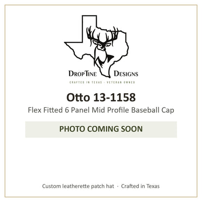 Photo coming soon: Otto 13-1158 Flex Fitted 6 Panel Mid Profile Baseball Cap