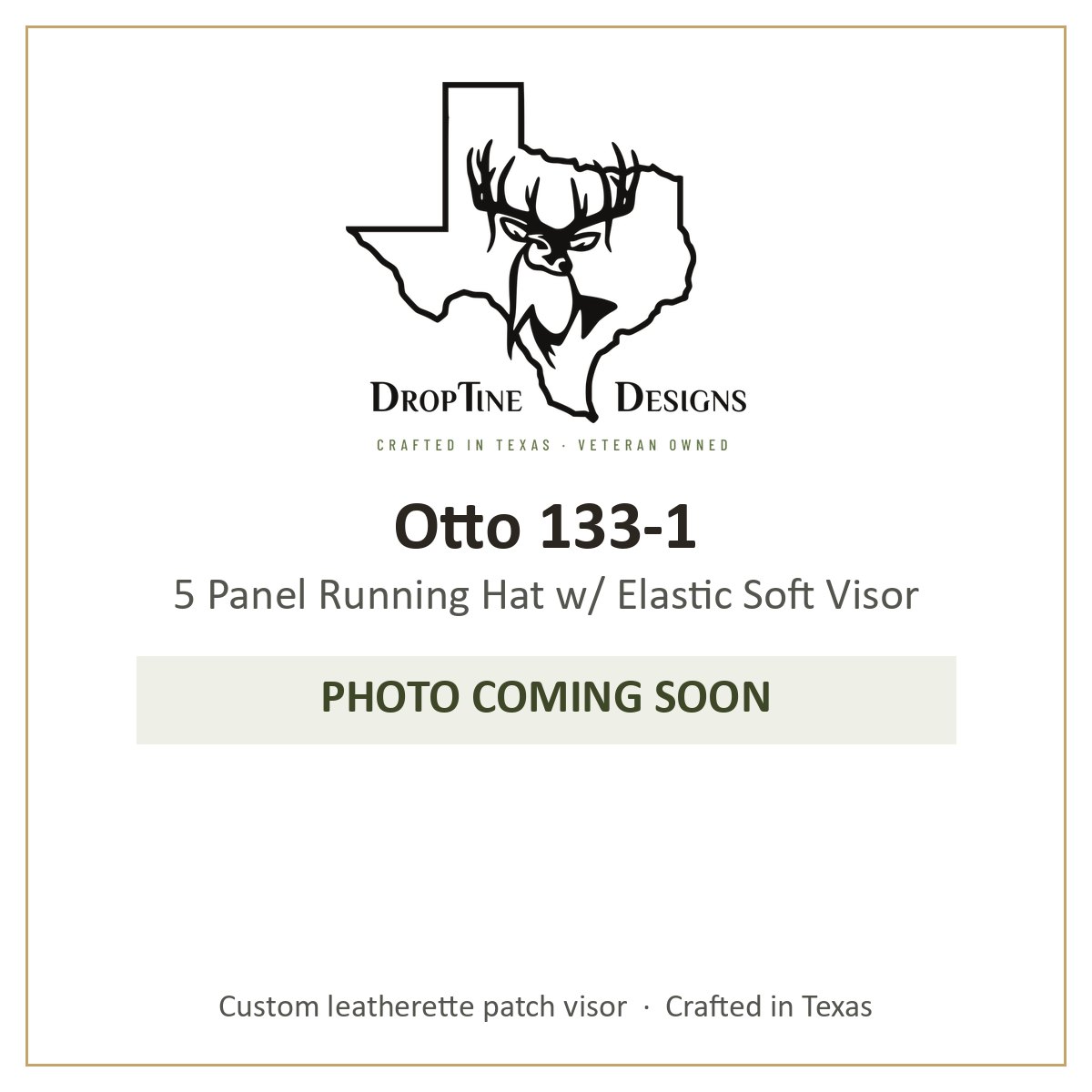 Photo coming soon: Otto 133-1 5 Panel Running Hat w/ Elastic Soft Visor