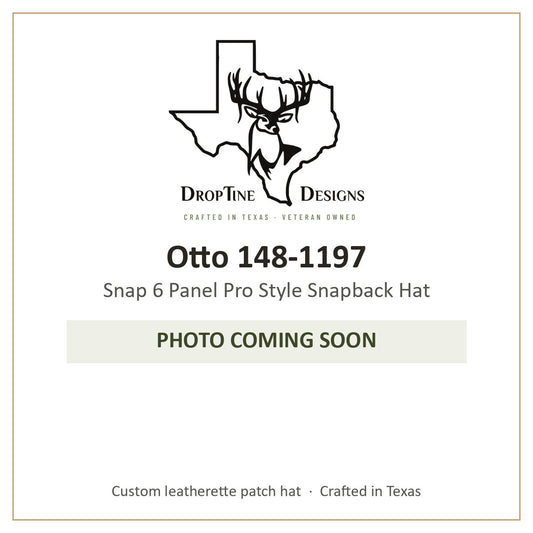 Photo coming soon: Otto 148-1197 Snap 6 Panel Pro Style Snapback Hat