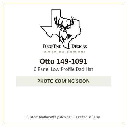 Photo coming soon: Otto 149-1091 6 Panel Low Profile Dad Hat