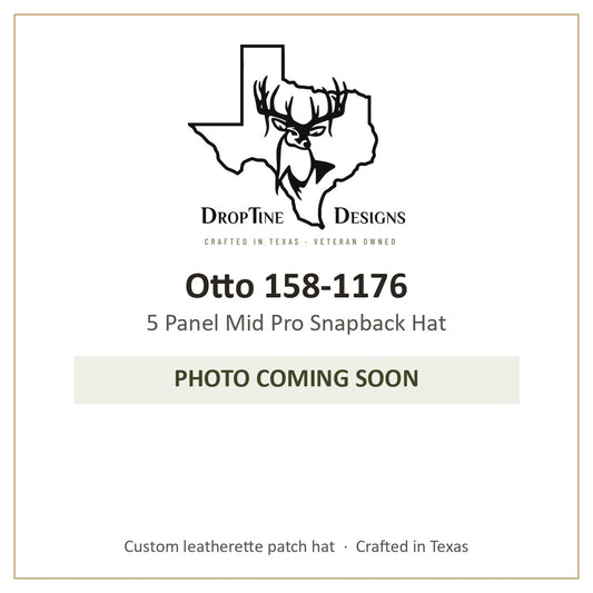 Photo coming soon: Otto 158-1176 5 Panel Mid Pro Snapback Hat