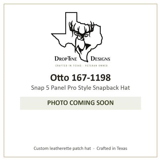 Photo coming soon: Otto 167-1198 Snap 5 Panel Pro Style Snapback Hat