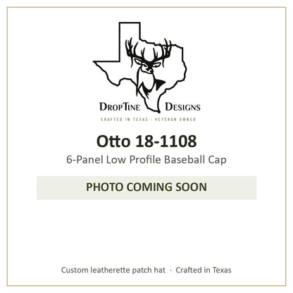 Photo coming soon: Otto 18-1108 6-Panel Low Profile Baseball Cap