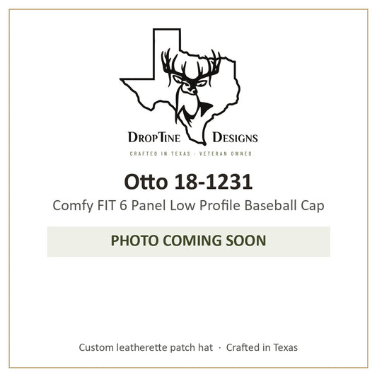 Photo coming soon: Otto 18-1231 Comfy FIT 6 Panel Low Profile Baseball Cap