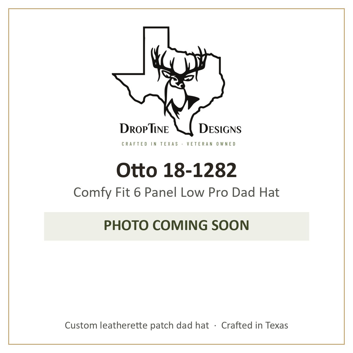 Photo coming soon: Otto 18-1282 Comfy Fit 6 Panel Low Pro Dad Hat