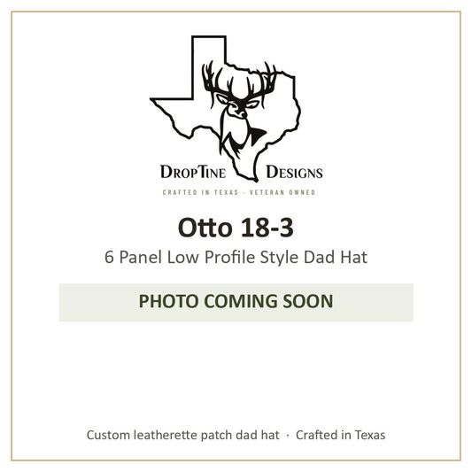 Photo coming soon: Otto 18-3 6 Panel Low Profile Style Dad Hat