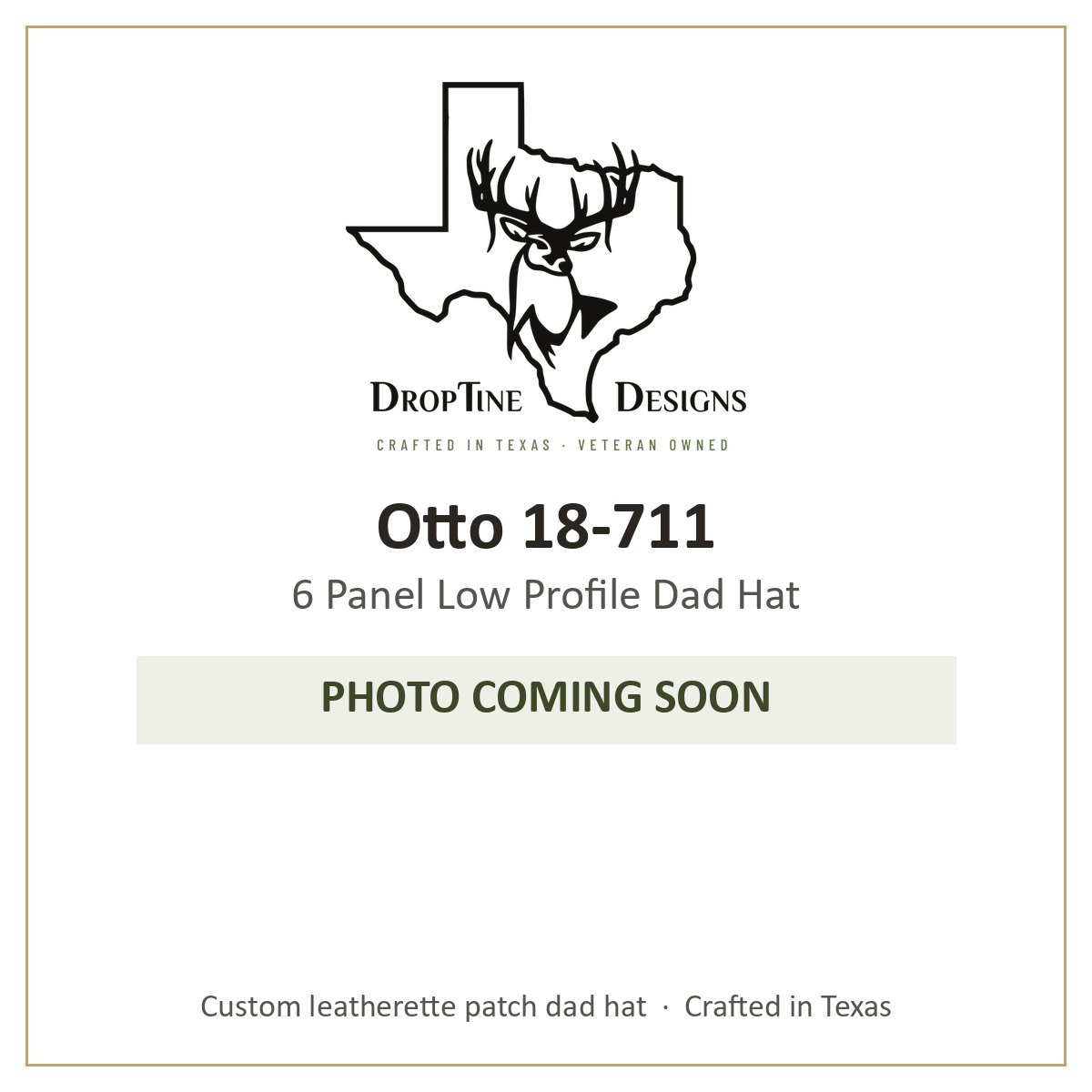 Photo coming soon: Otto 18-711 6 Panel Low Profile Dad Hat