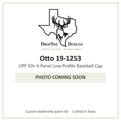 Photo coming soon: Otto 19-1253 UPF 50+ 6 Panel Low Profile Baseball Cap