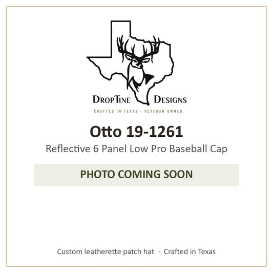 Photo coming soon: Otto 19-1261 Reflective 6 Panel Low Pro Baseball Cap