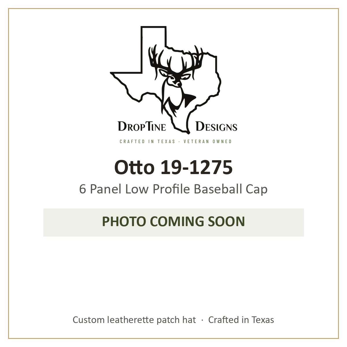 Photo coming soon: Otto 19-1275 6 Panel Low Profile Baseball Cap