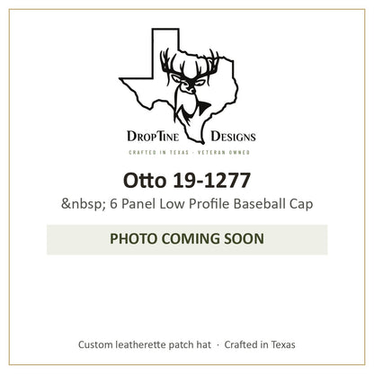 Photo coming soon: Otto 19-1277 &nbsp; 6 Panel Low Profile Baseball Cap