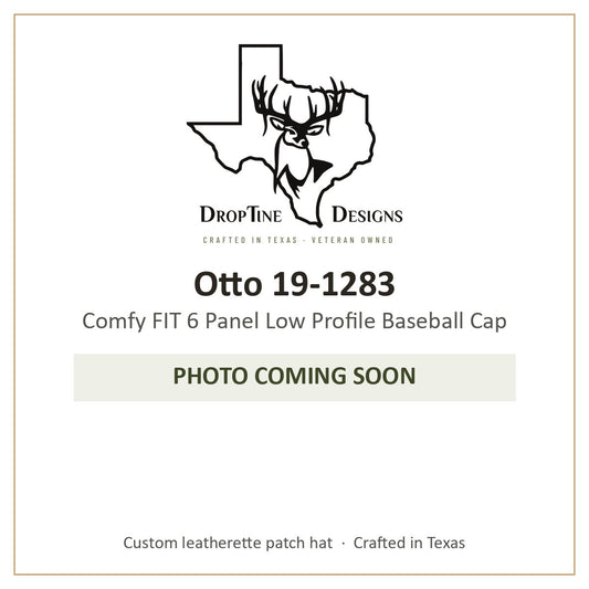 Photo coming soon: Otto 19-1283 Comfy FIT 6 Panel Low Profile Baseball Cap