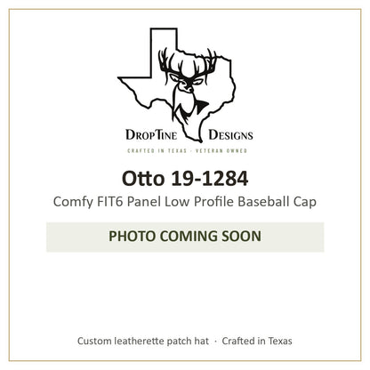 Photo coming soon: Otto 19-1284 Comfy FIT6 Panel Low Profile Baseball Cap