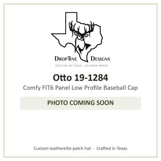 Photo coming soon: Otto 19-1284 Comfy FIT6 Panel Low Profile Baseball Cap