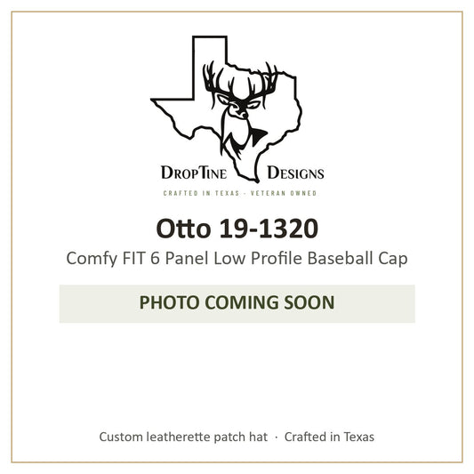 Photo coming soon: Otto 19-1320 Comfy FIT 6 Panel Low Profile Baseball Cap