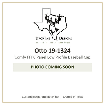 Photo coming soon: Otto 19-1324 Comfy FIT 6 Panel Low Profile Baseball Cap