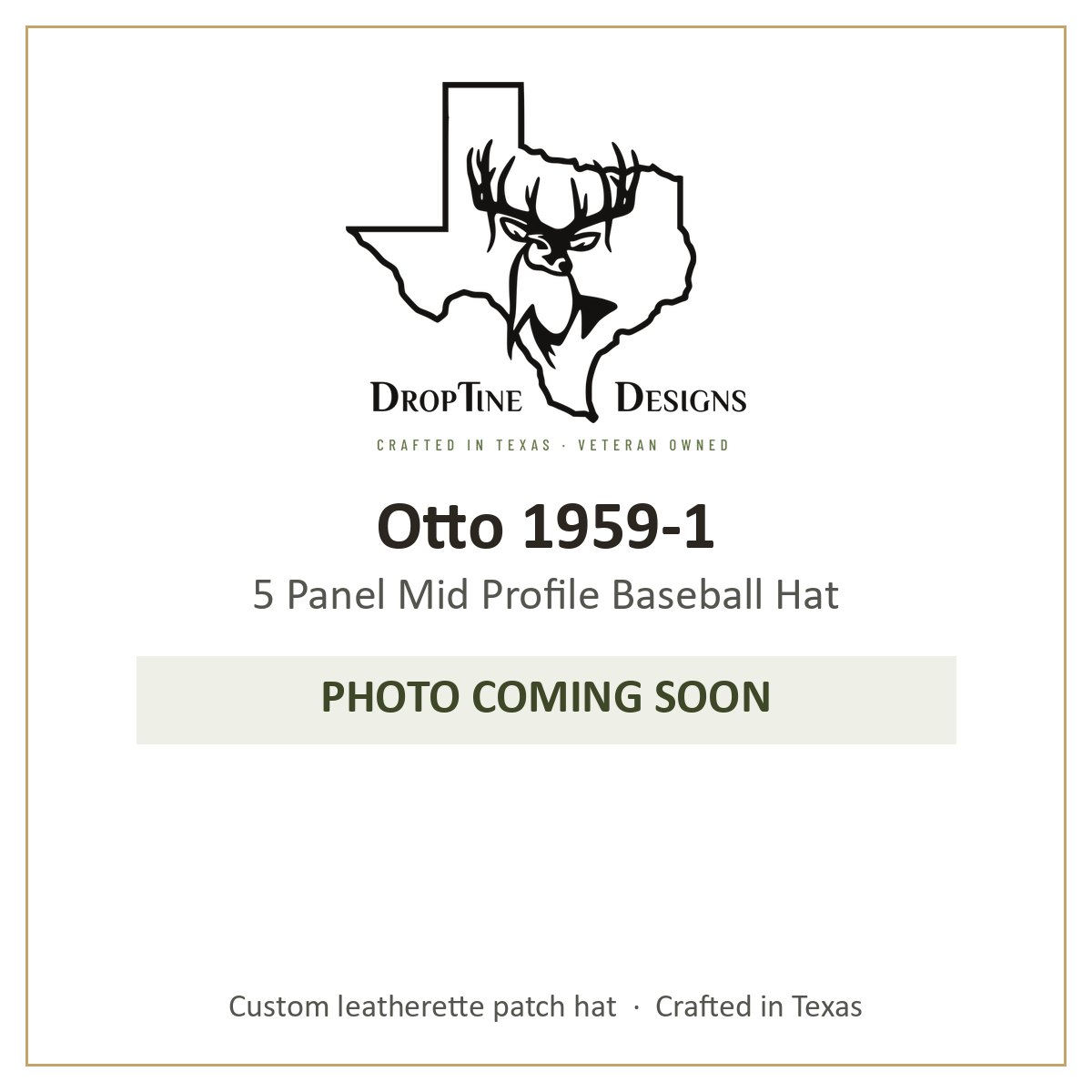 Photo coming soon: Otto 1959-1 5 Panel Mid Profile Baseball Hat